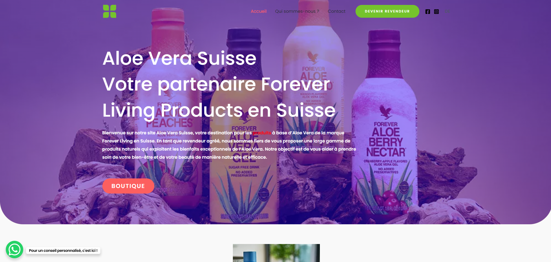 Aloe Vera Suisse — Sion