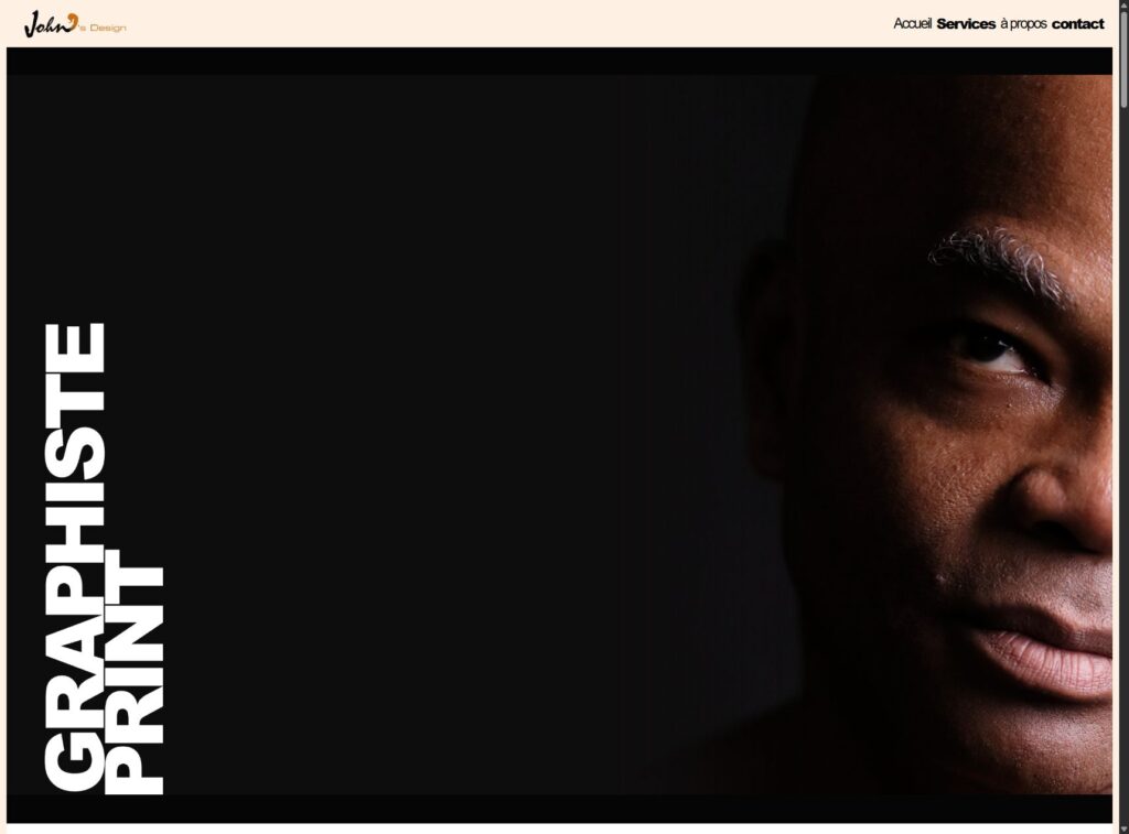 Site internet de John Design